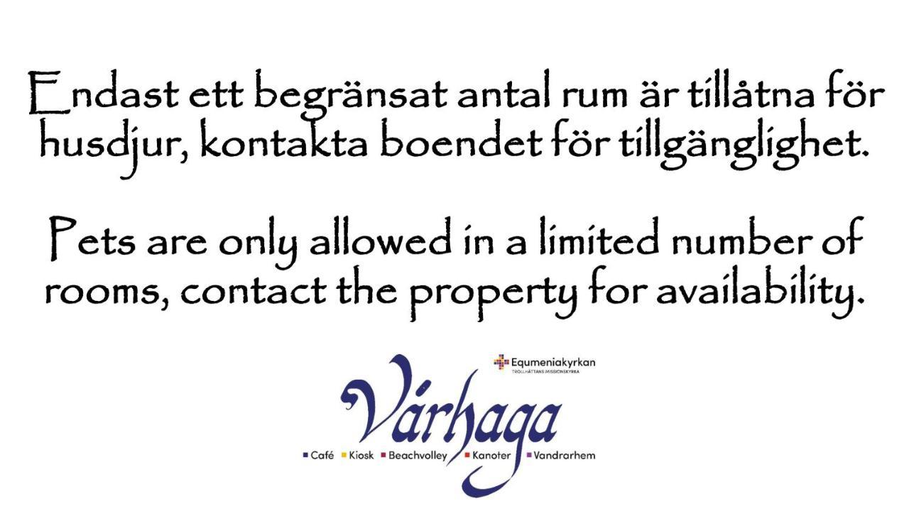 Varhaga Vandrarhem Sjuntorp Buitenkant foto